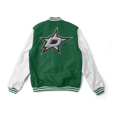 Dallas Stars Varsity Jacket - NHL Varsity Jacket - Jack N Hoods