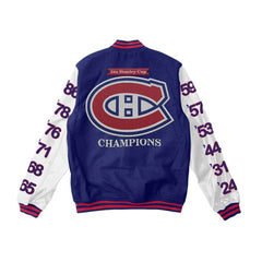 MONTREAL CANADIENS Champions Varsity Jacket - NHL Varsity Jacket - Jack N Hoods