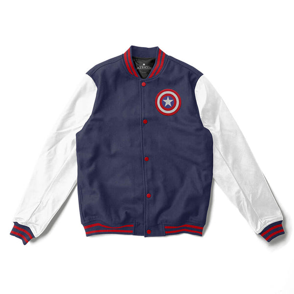 Captain america 2025 letterman jacket