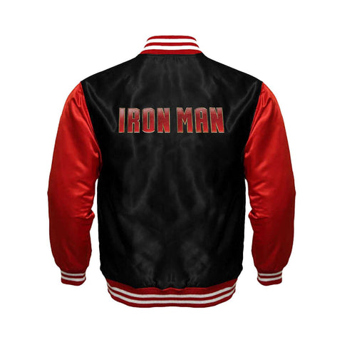 Iron Man Varsity Jacket - Tony Stark Varsity - Jack N Hoods
