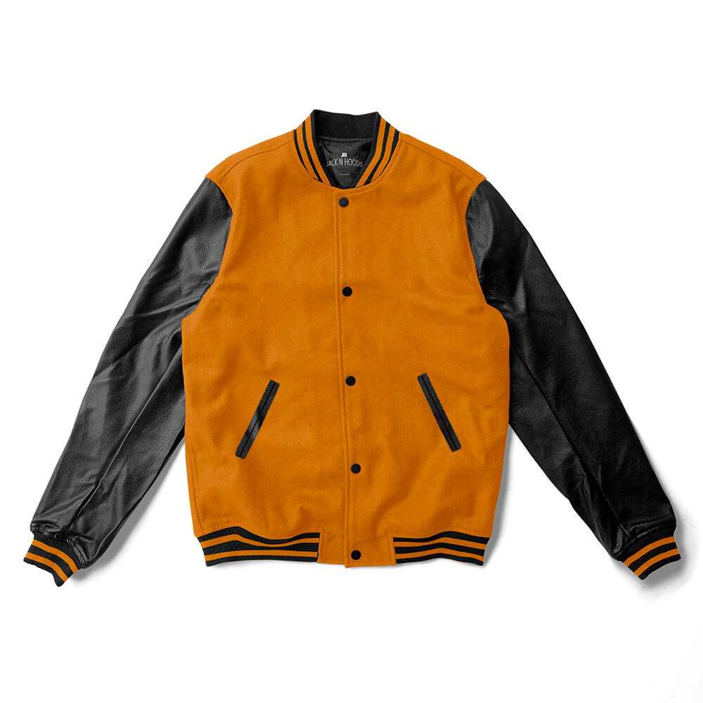 Benton Harbor Varsity Jackets 4X / Orange & Black