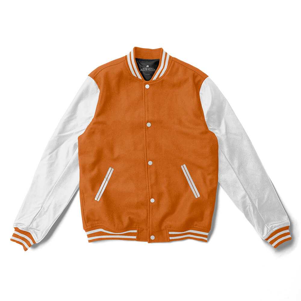 Orange Double Face Shirt Jacket - Men - OBSOLETES DO NOT TOUCH