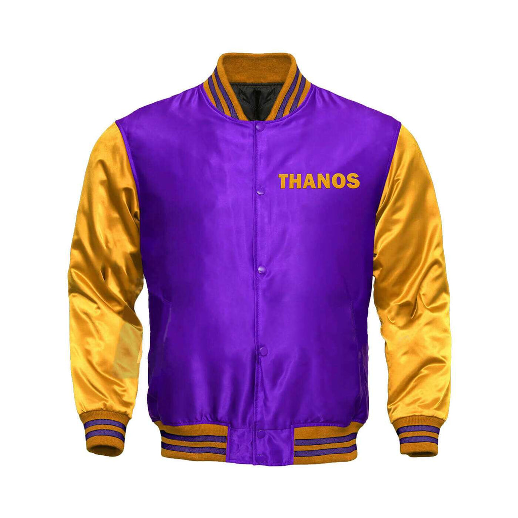 Thanos Varsity Jacket - Avengers Villains Varsity Jacket - Jack N Hood ...