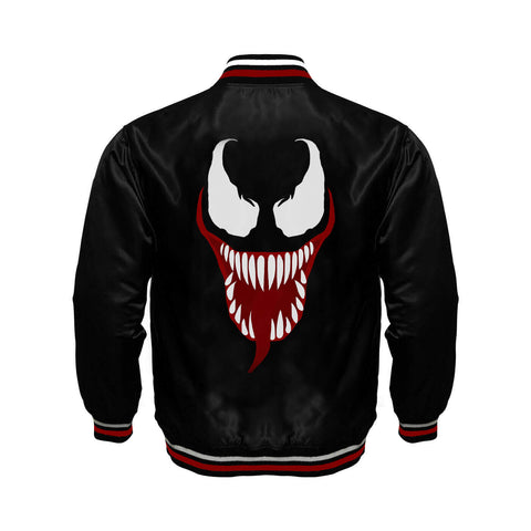 Venom Varsity Jacket - Eddie Brock Varsity Jacket - Jack N Hoods